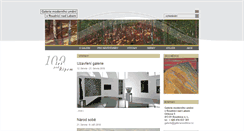 Desktop Screenshot of galerieroudnice.cz